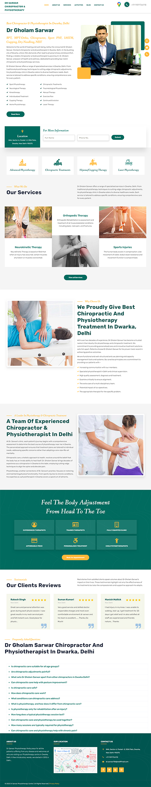 Dr Sarwarphysio Therapy Center